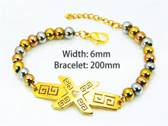 HY Wholesale Gold Bracelets of Stainless Steel 316L-HY76B1479MLQ