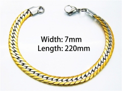 HY Wholesale Gold Bracelets of Stainless Steel 316L-HY40B0139NX