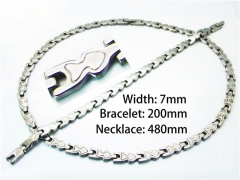 Necklaces  Bracelets Sets Jewelry-HY63S0276JIW