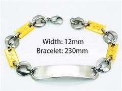 Wholesale Bracelets (18K-Gold Color)-HY55B0648NC