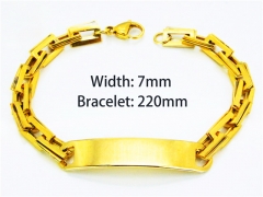 Wholesale Bracelets (18K-Gold Color)-HY55B0651NG