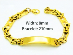Wholesale Bracelets (18K-Gold Color)-HY55B0642NE
