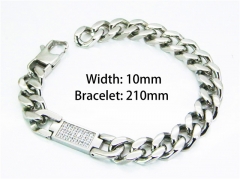 HY Wholesale Bracelets (Steel Color)-HY28B0004HOZ