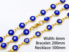 Necklaces &amp; Bracelets (18K-Gold Color)-HY40S0062H15