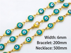 Necklaces &amp; Bracelets (18K-Gold Color)-HY40S0063H15