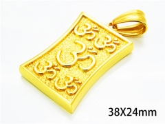 HY Wholesale Pendants (18K-Gold Color)-HY06P0208HHQ