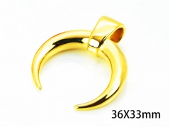 HY Jewelry Pendants (18K-Gold Color)-HY79P0376HHW