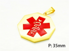HY Jewelry Pendants (18K-Gold Color)-HY59P0306MQ