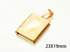 HY Jewelry Pendants (18K-Gold Color)-HY59P0461MLE