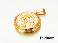 HY Jewelry Pendants (18K-Gold Color)-HY59P0454ML