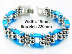 Stainless Steel 316L Bracelets (Bike Chain)-HY55B0184JKF
