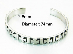 HY Jewelry Wholesale Stainless Steel 316L Bangle (Casting Style)-HY22B0062JQQ
