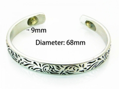 HY Jewelry Wholesale Stainless Steel 316L Bangle (Casting Style)-HY22B0061ILE
