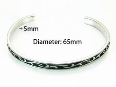 HY Jewelry Wholesale Stainless Steel 316L Bangle (Casting Style)-HY22B0059ILX