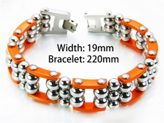 Stainless Steel 316L Bracelets (Bike Chain)-HY55B0186JKF