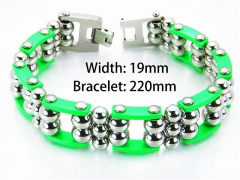 Stainless Steel 316L Bracelets (Bike Chain)-HY55B0185JKD