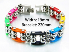 Stainless Steel 316L Bracelets (Bike Chain)-HY55B0190JKF