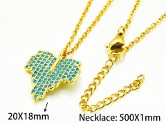 HY Wholesale Popular CZ Necklaces (Other Style)-HY54N0624HJE