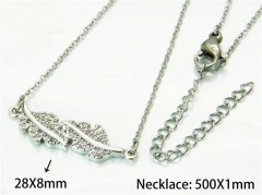 HY Wholesale Popular Crystal Zircon Necklaces (Other Style)-HY54N0637NZ