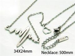 HY Stainless Steel 316L Necklaces (Other Style)-HY93N0196LA