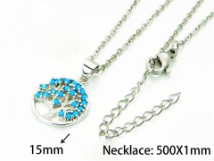 HY Wholesale Popular Crystal Zircon Necklaces (Crystal)-HY54N0560NB
