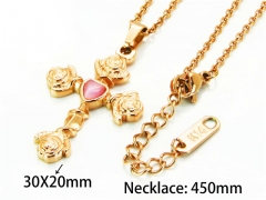 HY Stainless Steel 316L Necklaces (Religion Style)-HY93N0201OU