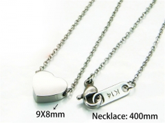 HY Stainless Steel 316L Necklaces (Love Style)-HY93N0178KX