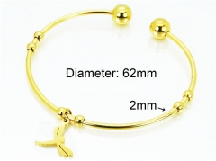 HY Jewelry Wholesale Stainless Steel 316L Bangle (PDA Style)-HY89B0019JLD