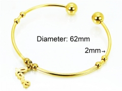 HY Jewelry Wholesale Stainless Steel 316L Bangle (PDA Style)-HY89B0034JL