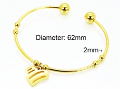 HY Stainless Steel 316L Bangle (PDA Style)-HY89B0016J5