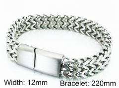 HY Stainless Steel 316L Bracelets (Titanium steel)-HY28B0061ILT