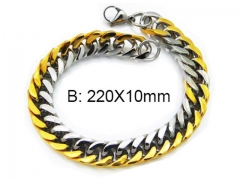 HY Stainless Steel 316L Bracelets (Men Popular)-HY55B0021N0