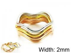 HY Stainless Steel 316L Lady Special Rings-HY16R0050HHW
