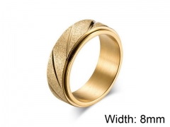 HY Jewelry Titanium Steel Popular Rings-HY007R0213HHD