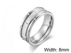 HY Jewelry Titanium Steel Popular Rings-HY007R0189HHD