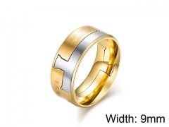 HY Jewelry Titanium Steel Popular Rings-HY007R0202ML