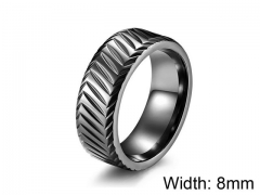 HY Jewelry Titanium Steel Popular Rings-HY007R0208MD