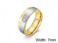 HY Jewelry Titanium Steel Popular Rings-HY007R0207MR