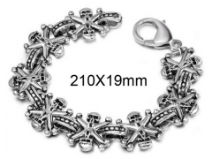 HY Wholesale Titanium Steel/Stainless Steel 316L Bracelets-HY0011B052