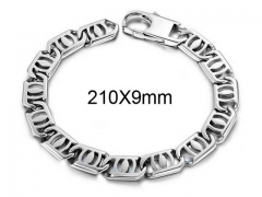 HY Wholesale Titanium Steel/Stainless Steel 316L Bracelets-HY0011B033
