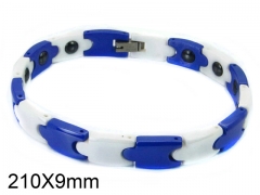 HY Wholesale Stainless Steel 316L Bracelets (Ceramics Health)-HY36B0155JBB