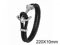 HY Wholesale Anchor-Leather Bracelets-HY001B191
