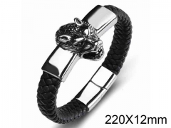 HY Wholesale Jewelry Animal Style Bracelets (Leather)-HY0018B228
