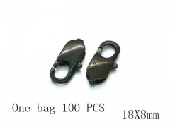 HY Stainless Steel 316L Lobster Claw Clasp-HY70A1118HPSE