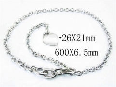 HY Wholesale Stainless Steel 316L Necklaces-HY40N0984HKQ
