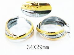 HY Wholesale Stainless Steel 316L Cheap Earrings-HY58E1245NQ
