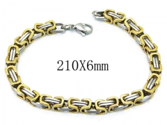 HY Wholesale Stainless Steel 316L Bracelets (Byzantine)-HY40B0217N5
