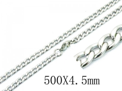 HY Wholesale 316L Stainless Steel Curb Chains-HY40N1036JF