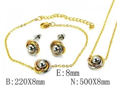 HY Wholesale Three Color jewelry Set-HY59S2754PS