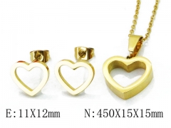 HY Wholesale jewelry Heart shaped Set-HY91S0556HHL